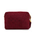 VINTAGE CHANEL MATELASSE FRINGE CHAIN SHOULDER BAG RED SUEDE GOLD HARDWARE 90335778