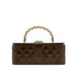 VINTAGE CHANEL MATELASSE HAND BAG BROWN LEATHER GOLD HARDWARE 90313327