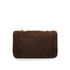 VINTAGE CHANEL MINI MATELASSE CHAIN SHOULDER BAG BROWN SUEDE GOLD HARDWARE 90335889
