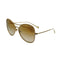 VINTAGE CHANEL SUNGLASSES COCOMARK CHAIN GOLD EYEWEAR 90338910