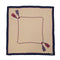 VINTAGE CHANEL TASSEL PATTERN SCARF BEIGE SILK 90323167