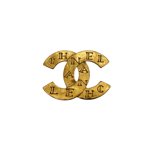 VINTAGE CHANEL 31 RUE CAMBON COCOMARK BROOCH LOGO ACCESSORY 90331840