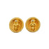 VINTAGE CHANEL 31 RUE CAMBON EARRINGS ROUND COCOMARK ACCESSORY 90335048