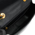 VINTAGE CHANEL BIAS STITCH CHAIN SHOULDER BAG BLACK CAVIAR SKIN GOLD HARDWARE 90342725