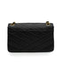 VINTAGE CHANEL BIAS STITCH CHAIN SHOULDER BAG NAVY LAMB SKIN GOLD HARDWARE 90343912