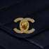VINTAGE CHANEL BIAS STITCH CHAIN SHOULDER BAG NAVY LAMB SKIN GOLD HARDWARE 90343912