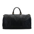 VINTAGE CHANEL BICOLORE BOSTON SHOULDER BAG BLACK LEATHER GOLD HARDWARE 90320169