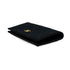VINTAGE CHANEL BICOLORE COIN PURSE WALLET BLACK SATIN RHINESTONE 90319707