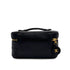 VINTAGE CHANEL BICOLORE VANITY HAND BAG BLACK LAMB SKIN 90316892