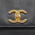 VINTAGE CHANEL BIG COCO CHAIN SHOULDER BAG BLACK CAVIAR SKIN GOLD HARDWARE 90335286
