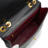 VINTAGE CHANEL BIG COCO CHAIN SHOULDER BAG BLACK LAMB SKIN GOLD HARDWARE 90341831
