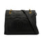 VINTAGE CHANEL BIG COCO CHAIN SHOULDER BAG BLACK LAMB SKIN GOLD HARDWARE 90344382