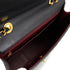 VINTAGE CHANEL BIG COCO CHAIN SHOULDER BAG BLACK LEATHER GOLD HARDWARE 90325334