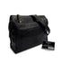 VINTAGE CHANEL BIG COCO CHAIN TOTE BAG BLACK LAMB SKIN GOLD HARDWARE 90315017