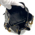 VINTAGE CHANEL BIG COCO DRAWSTRING CHAIN SHOULDER BAG BLACK LAMB SKIN GOLD HARDWARE 90319984