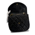VINTAGE CHANEL BIG COCO MATELASSE CHAIN SHOULDER BAG BLACK LAMB SKIN GOLD HARDWARE 90324132