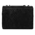 VINTAGE CHANEL BIG COCO MATELASSE CHAIN SHOULDER BAG BLACK SUEDE SILVER HARDWARE 90317179