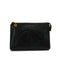 VINTAGE CHANEL BIG COCO POACH BLACK CAVIAR SKIN GOLD HARDWARE 90341883