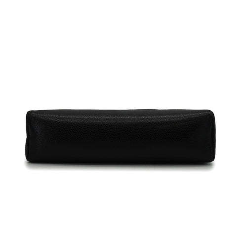 VINTAGE CHANEL BIG COCO POACH BLACK CAVIAR SKIN GOLD HARDWARE 90341883