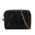 VINTAGE CHANEL BIJOU CHAIN SHOULDER BAG BLACK CAVIAR SKIN GOLD HARDWARE 90327410
