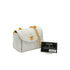 VINTAGE CHANEL BIJOU CHAIN SHOULDER BAG WHITE LAMB SKIN GOLD HARDWARE 90348217