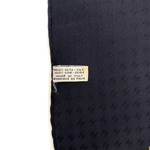 VINTAGE CHANEL BIJOU PATTERN SCARF MULTICOLOR SILK 90313878
