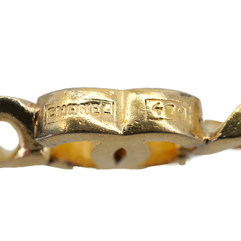 VINTAGE CHANEL BRACELET COCOMARK GOLD ACCESSORY 90335031