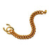VINTAGE CHANEL BRACELET TURN LOCK GOLD ACCESSORY 95A 90342424