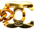 VINTAGE CHANEL BRACELET TURN LOCK GOLD ACCESSORY 95A 90342424