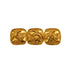VINTAGE CHANEL BROACH TRIPLE COCO GOLD ACCESSORY 94P 90345099