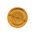 VINTAGE CHANEL BROOCH 31 RUE CAMBON LOGO ROUND GOLD ACCESSORY 90338275