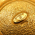 VINTAGE CHANEL BROOCH 31 RUE CAMBON LOGO ROUND GOLD ACCESSORY 90338275