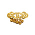 VINTAGE CHANEL BROOCH BELL COCOMARK GOLD ACCESSORY 95P 90347853