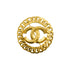 VINTAGE CHANEL BROOCH COCOMARK CHAIN GOLD ACCESSORY 96P 90339109