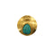 VINTAGE CHANEL BROOCH COCOMARK COLOR STONE GOLD GREEN ACCESSORY 98P 90312947