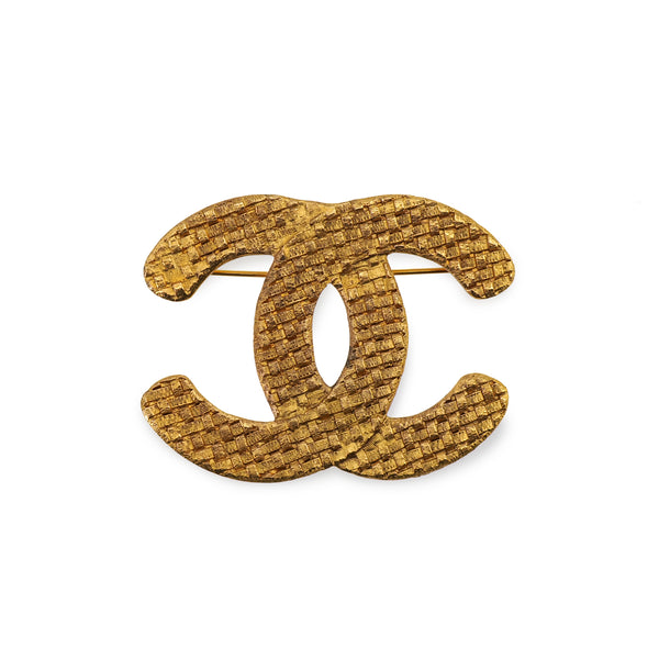 VINTAGE CHANEL BROOCH COCOMARK GOLD ACCESSORY 29 90319969