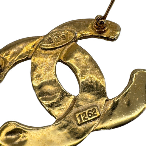 VINTAGE CHANEL BROOCH COCOMARK GOLD ACCESSORY 29 90321133