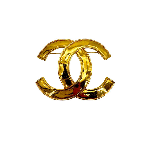 VINTAGE CHANEL BROOCH COCOMARK GOLD ACCESSORY 94P 90319317