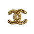 VINTAGE CHANEL BROOCH COCOMARK CHAIN GOLD ACCESSORY 90313677