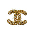 VINTAGE CHANEL BROOCH COCOMARK CHAIN GOLD ACCESSORY 90313677