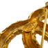 VINTAGE CHANEL BROOCH COCOMARK LAVA GOLD ACCESSORY 93A 90350576