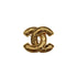 VINTAGE CHANEL BROOCH COCOMARK MATELASSE GOLD ACCESSORY 90339131