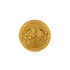VINTAGE CHANEL BROOCH COCOMARK ROUND GOLD ACCESSORY 94A 90347846
