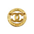 VINTAGE CHANEL BROOCH COCOMARK ROUND GOLD ACCESSORY 94P 90350437