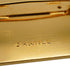VINTAGE CHANEL BROOCH LOGO PLATE GOLD ACCESSORY 90338268