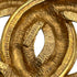 VINTAGE CHANEL BROOCH MATELASSE COCOMARK GOLD ACCESSORY 90313283