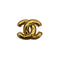 VINTAGE CHANEL BROOCH MATELASSE COCOMARK GOLD ACCESSORY 90319313