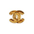 VINTAGE CHANEL BROOCH MATELASSE COCOMARK GOLD ACCESSORY 90321047