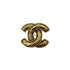VINTAGE CHANEL BROOCH MATELASSE COCOMARK GOLD ACCESSORY 90322538