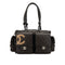 VINTAGE CHANEL CAMBON LINE MATELASSE MULTIPOCKET TOTE BAG BROWN BEIGE LEATHER SILVER HARDWARE 90339643